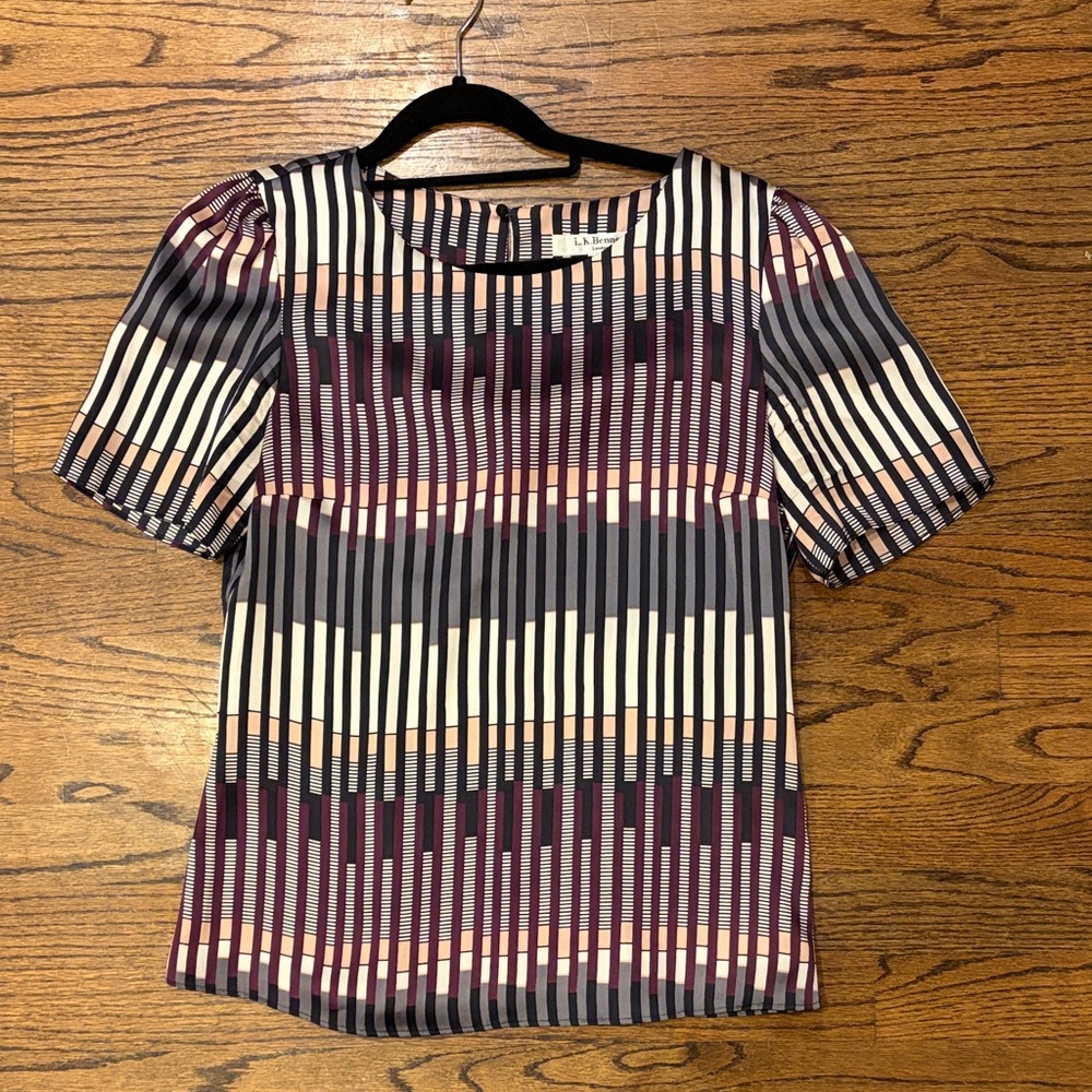 LK Bennett Multicolor Striped Blouse